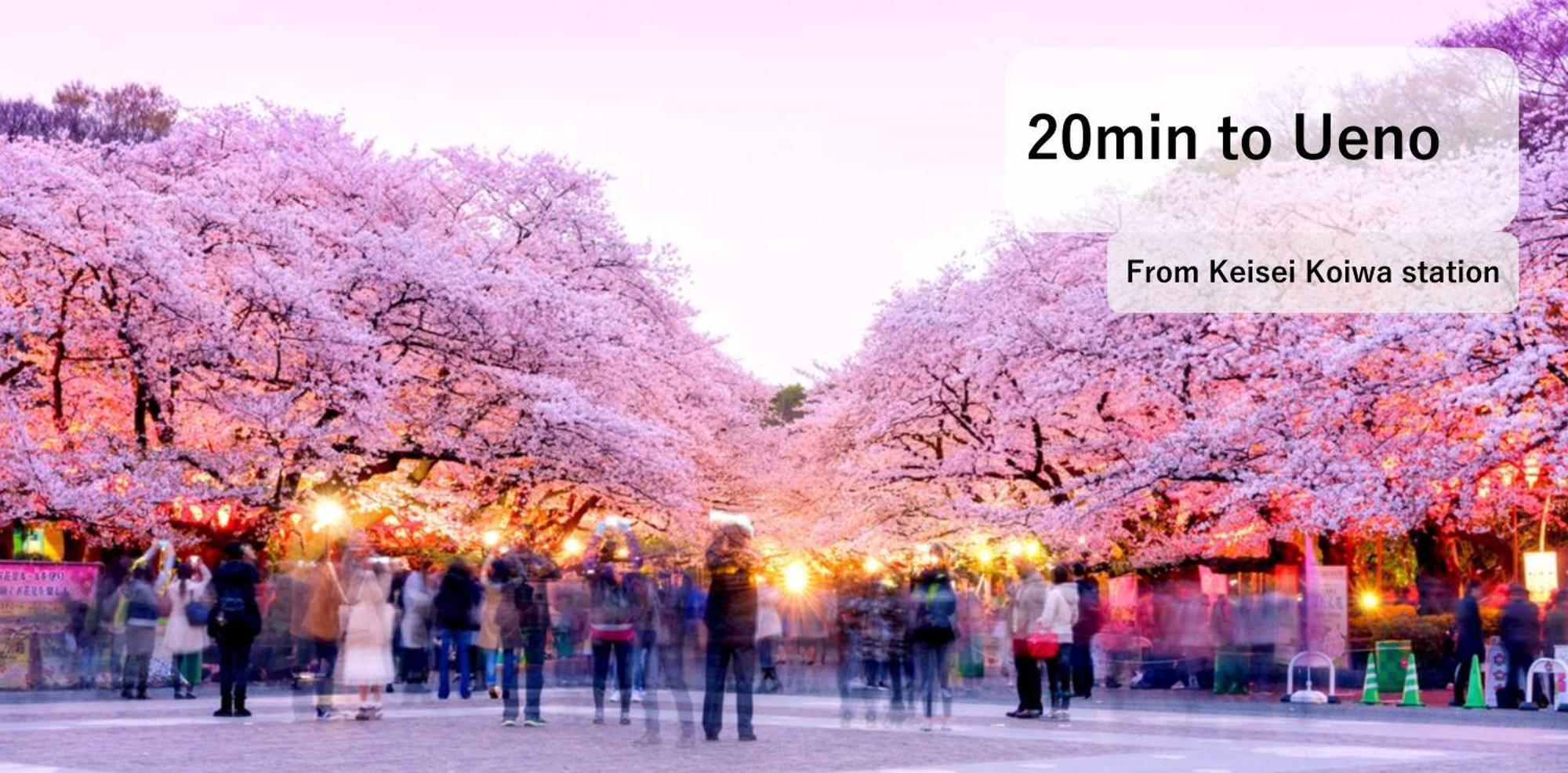 Asahistay -Koiwa, Free Parking O, Whole Family House, Japanese Garden Taste Tóquio Exterior foto